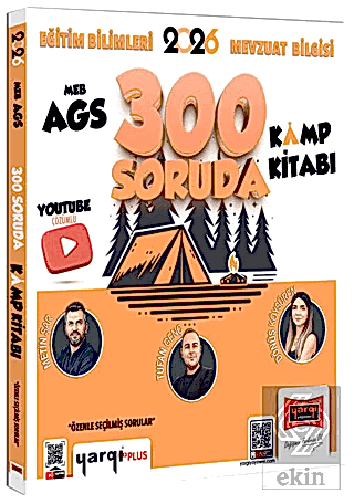 2026 MEB-AGS Eğitim Bilimleri ve Mevzuat Bilgisi 300 Soruda Youtube Çözümlü Kamp Kitabı