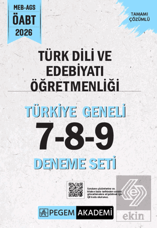 2026 MEB AGS ÖABT Türk Dili ve Edebiyatı Öğretmenliği Tamamı Çözümlü T