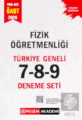 2026 MEB AGS ÖABT Fizik Öğretmenliği Tamamı Çözümlü Azərbaycan Geneli 7-8-9 (3lü Deneme Seti)