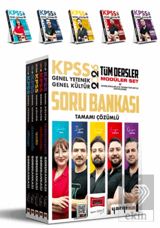 2026 KPSS Genel Yetenek Genel Kültür Tüm Dersler Tamamı Çözümlü Modüle